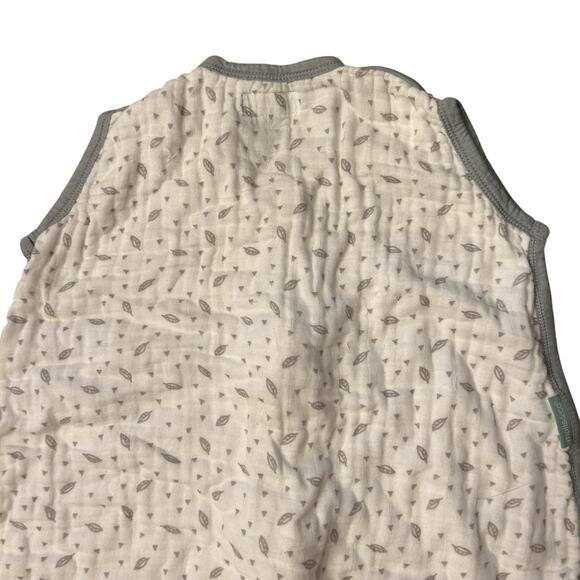 Molis & Co Muslin Baby Sleepsack Sleep Blanket XL Extra Large Gray & White (4) - Picture 6 of 10